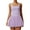 Purple, variant on PULLIMORE Women's Athletic Dress with Built-in Bra & Shorts – Backless Square Neck, Pleated Hem, Tennis Golf Dress Featuring Pockets