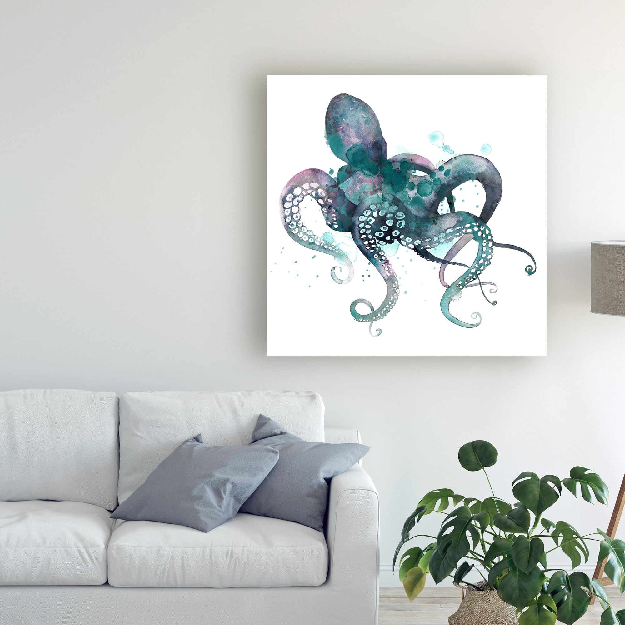 Trademark Fine Art 'Tentacles I' Canvas Art by Grace Popp