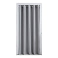 thumbnail image 4 of WPKIRA Window Treatments Door Curtain Solid Color Curtain Window Panel Room Divider W39 by L78 Inch 1 Panel Light Grey, 4 of 5
