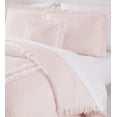 thumbnail image 3 of Simply Shabby Chic Pink Ruffle 3-Piece Soft Washed Microfiber Comforter Set, Twin, 3 of 7