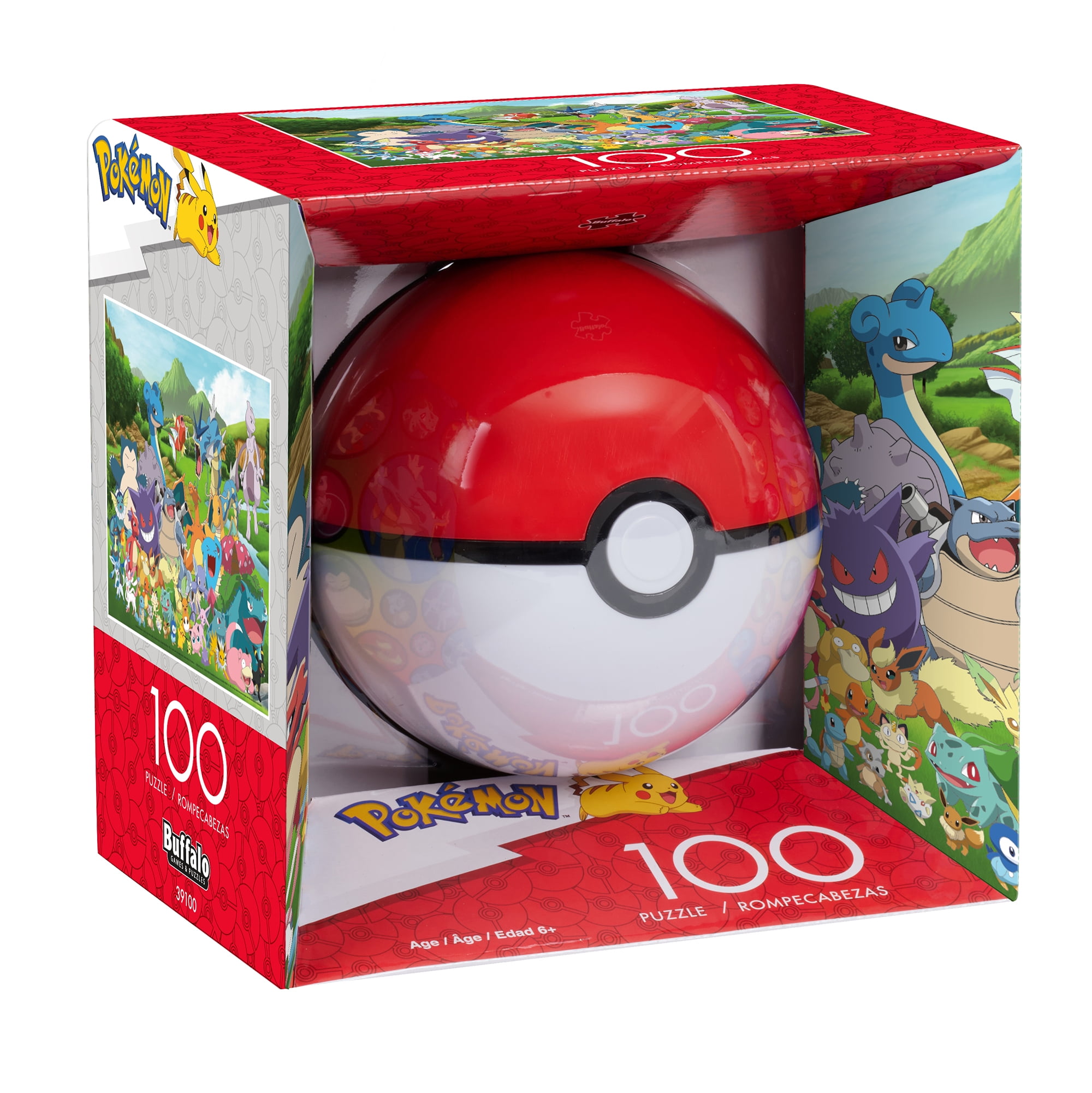 Buffalo Games Pokémon Fan Favorite 100-Piece Interlocking Jigsaw Puzzle for Children Ages 6+