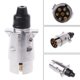 thumbnail image 3 of Durable 7 pin aluminum alloy plug trailer truck towing electric 12V connector, 3 of 5