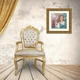 thumbnail image 3 of Kouta, Flora 26x26 Gold Ornate Wood Framed with Double Matting Museum Art Print Titled - Sunday Afternoon I, 3 of 4