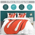 thumbnail image 5 of The rolling stones Ensemble de Housses de Couette à Fermeture Éclair Design à Fil Doux et Durable pour la Maison, 5 of 5