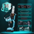 thumbnail image 6 of Mini Chainsaw 6 Inch Cordless, Small Chainsaw with 2 Batteries, Handheld Fast Charger Electric Chainsaw for Garden Tree Trimming Cutting, 6 of 12