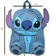 thumbnail image 2 of Disney Stitch Front Body 16" Backpack with 3 Zipper Pockets, 2 of 3