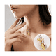 thumbnail image 3 of Collares Pareja Con Colgante De Abrazo  Lab.g plata y dorado, 3 of 5