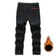 thumbnail image 4 of Pantalones de esquí Soft Shell a prueba de viento para otoño e invierno, pantalones de secado rápido gruesos con forro polar para hombre, pantalones de carga de polar para exteriores para hombre, 4 of 6