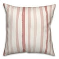 thumbnail image 2 of Creative Products Vertical Strokes Pink 18 x 18 Indoor / Outdoor Pillow, 2 of 3