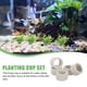thumbnail image 2 of 10 piezas de anillo de fijación para plantas subacuáticas, soporte de cerámica para peceras., 2 of 7