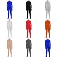 thumbnail image 3 of Zecgelong Kids Invisibility Romper Jumpsuit Party Dress Up Role Play Set Orange Size S-XXL, 3 of 4