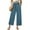509_Blue, variant on Jxximdong Pants for Women Women's Linen Wide Leg Pants Casual Loose High Waist Beach Haren Pants Pockets Green L Trousers