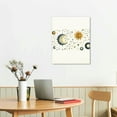 thumbnail image 3 of ONETECH Mystical Wall Art, Star And Moon Art, Star And Moon Poster, Tarot Moon Poster, Astrology Wall Decor, Sun Moon And Star Aesthetic Bohemian Wall Art, Celestial Home Decor, Framed Ready To Hang, 3 of 5
