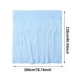 thumbnail image 3 of Cotton Blanket for Bed - Cooling Breathable and Lightweight, Soft Cozy Textured Herringbone Woven Summer Blanket for Home Decor, 3 of 5