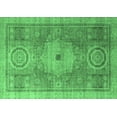 thumbnail image 1 of Ahgly Company Indoor Rectangle Abstract Emerald Green Modern Area Rugs, 5' x 8', 1 of 4