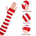 thumbnail image 2 of Calentadores de brazos Bearachild 4 pares guantes de codo navideños protección solar, 2 of 6