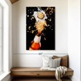 thumbnail image 2 of Elephant Stock Beer Bottle Cap Pop Wall Art - Vertical Canvas Wall Art - Living Room Wall Decor - Food And Drink Canvas - Black And Gold Decor - 32" x 48", 2 of 8