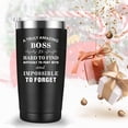thumbnail image 5 of A Truly Amazing Boss is Hard To Find Travel Mug Tumbler.Boss Day,Boss Lady,Office Gifts,Leaving Appreciation Retirement Gifts for Bosses Manager Men Women.(20 oz Black), 5 of 6