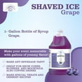 thumbnail image 5 of Grape Snow Cone Syrup, 1 Gallon, Made in the USA, 5 of 5