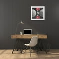 thumbnail image 3 of Orlov, Irena 26x26 White Modern Wood Framed Museum Art Print Titled - Geometry Mystery Moon VII, 3 of 4