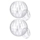 thumbnail image 5 of 2 bolas de ejercicio para hámster, bola transparente para hámster, rueda para hámster enano, mascotas pequeñas para reducir el aburrimiento y aumentar la actividad, 5 of 8
