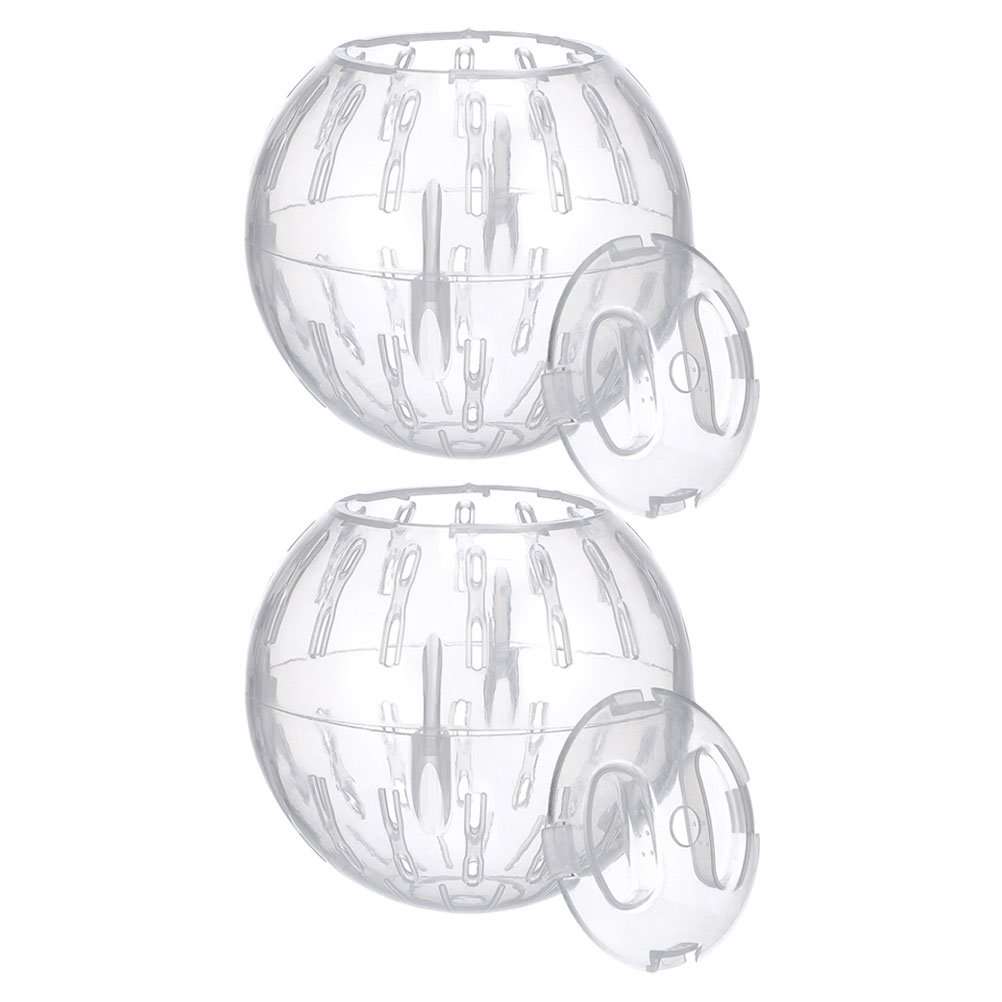 Hytrove 2pcs Running Ball for Hamster Exercise, Portable Plastic Ball