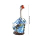thumbnail image 3 of Estatua de poliéster con disfraces de gansos para porche, camisa blanca decorada con gansos, estatua de gansos para jardín, patio, césped, decoración del hogar, decoración de otoño, decoración de habi, 3 of 6