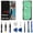 White, variant on INCELL for Samsung Galaxy S20 Plus Screen Replacement S20Plus 5G LCD Display SM-G986U SM-G986U1 Display Touch Screen Assembly No Fingerprint. (with Black Frame+Back Cover Adhesive+Tools)