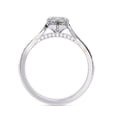 thumbnail image 4 of IGI Certified Lab Grown Diamond Engagement Ring | Center 11.50x5.50MM Marquise Cut Solitaire Stackable Wedding Rings For Women In 18K Solid White Gold | F-G, VS-SI Quality (1.38 Ctw) Ring Size-10, 4 of 7