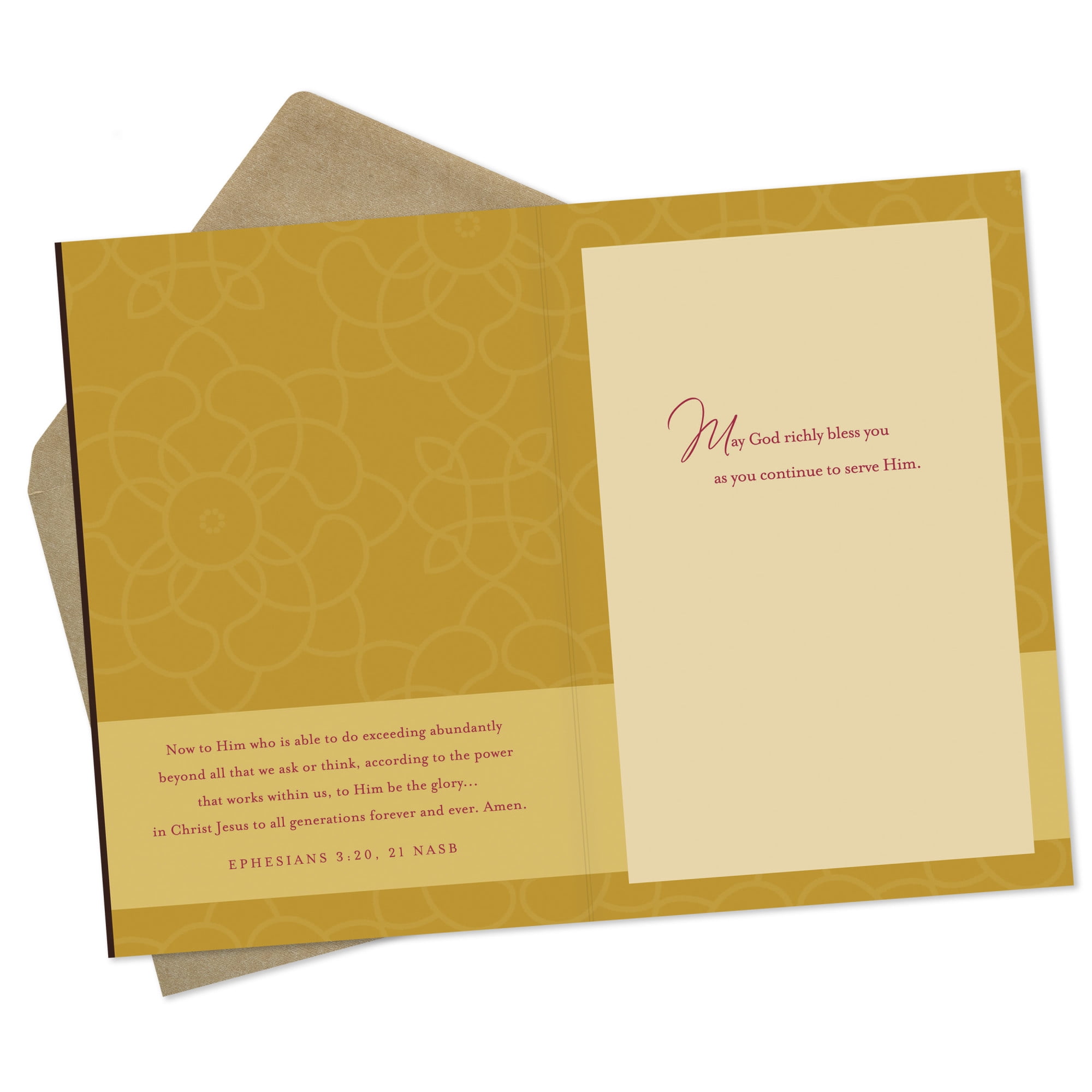 DaySpring Religious Clergy Appreciation Card (Thank You for This Godly Man)