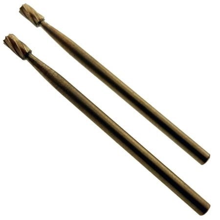 

DYNAMIC 2 Pc. Steel Engraving Cylindrical Burr - 3/32 Shank : (Pack of 2) - TJ04601