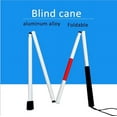 thumbnail image 4 of TWSOUL Walking Cane Folding Guide Cane Blind Cane,Aluminum Cane Cane For Blind People Or People With Serious Visio Cane,127 cm in 4 Sections, 4 of 9