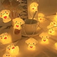 thumbnail image 3 of Cadena de luces Kawaii Sanrio Hello Kitty Cinnamoroll, iluminación de ambiente USB, decoración del hogar, figuras de Anime, juguetes modelo, 3 of 5