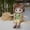 Khaki, variant on Black Black 4 Inch Skateboard Boy Jointed Doll With Rotatable Limbs Poseable Action Figure Kids Dress Up Play