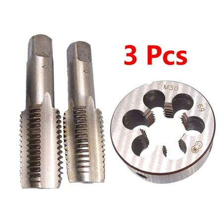 

Goodhd HSS M24 x 1.5mm Taper & Plug Tap & M24 x 1.5mm Die Metric Thread Right Hand