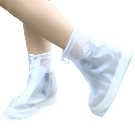 Rain Shoes Boots Covers Transparent Waterproof for Adult
