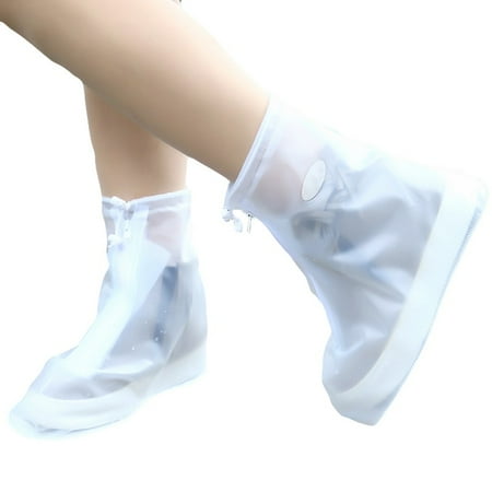 Rain Boot Covers - Rain Shoes Boots Covers Transparent Waterproof for Adult Shoes