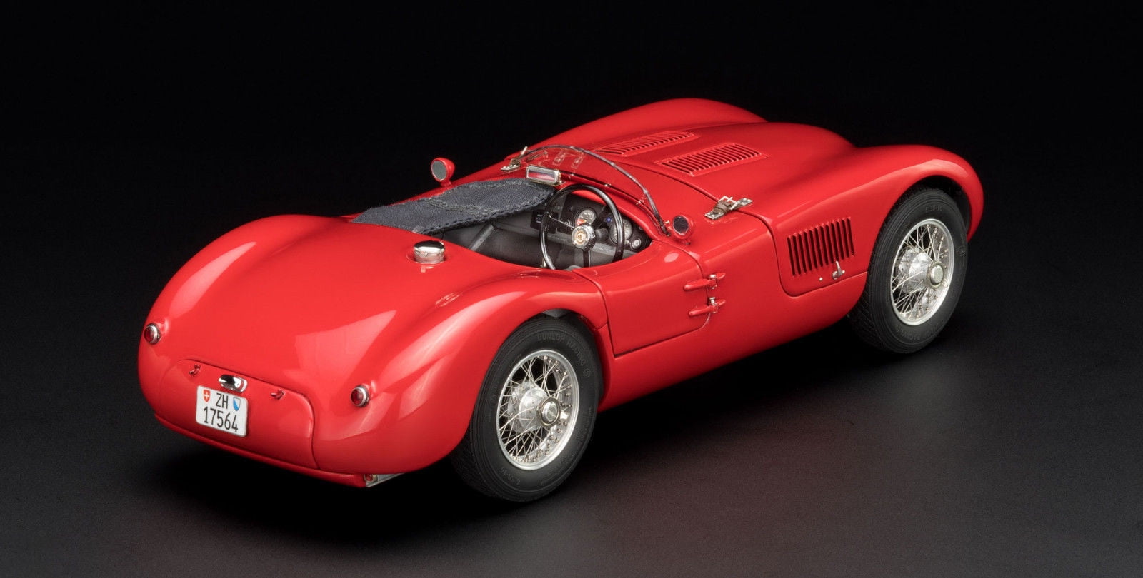 1952 Jaguar C-Type XKC 023 Red Limited Edition to 1,000 pieces 