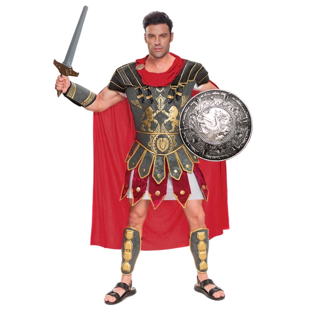 Set de disfraces Spooktacular Creations Brave Roman Gladiator para hombre