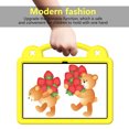 thumbnail image 4 of Kids Friendly Portable Tablet Case for Walmart Onn 10.1" 3rd Gen 2022 Release (Model:100071485) Case, EVA Foam Cute Pattern with Kickstand Cute Cartoon Shockproof PC Case - Yellow, 4 of 8