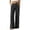 *1-Dark Gray, variant on Women's Cotton-Linen High Waisted Pants,Button Fly Straight Leg Sweatpants For Women,Ladies Lightweight Summer Work Trousers with Pockets,Beige,S-2XL