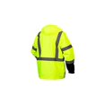 thumbnail image 2 of Pyramex RP3110M RP31 Series Parkas Class 3 parka in lime - medium, 2 of 2