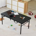 thumbnail image 4 of Mainstays Adjustable Height Table, Black, 4 of 9