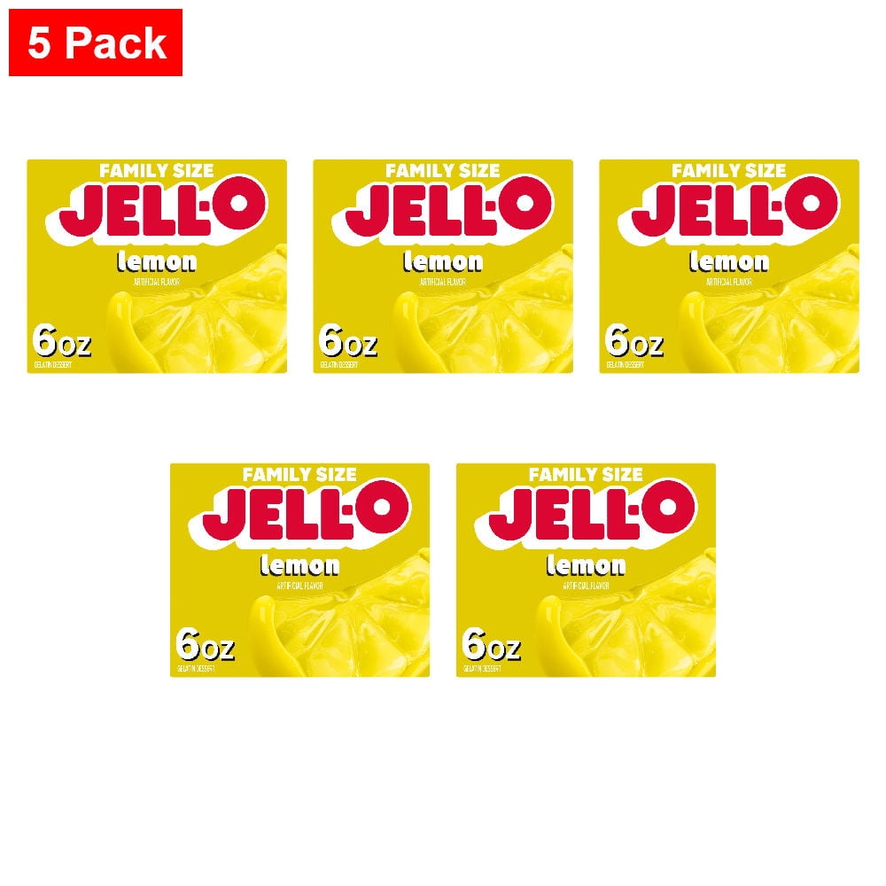 Jell-O No-Bake Oreo Dessert, 12.6-Ounce Boxes (Pack Of 5