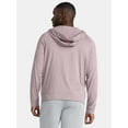 thumbnail image 3 of Athletic Works Men's and Big Men's ButterCore Soft Full Zip Hoodie, Sizes S-3XL, 3 of 5