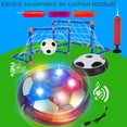 thumbnail image 3 of Balón de fútbol de suspensión para niños, hockey, recargable, con portería, juguete eléctrico para interiores, 3 of 4