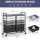 thumbnail image 5 of Carro organizador TOOLF de 12 cajones con tablero de madera gris, 5 of 9