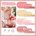 thumbnail image 3 of Guirnalda Globos Rosa, 120Pcs Arco Globos de Cumpleaños con Macaron Rosa, Albaricoque y oro rosa metálico Globos para Fiestas de Cumpleaños Niña Mujeres, Bautizo Comunion, Baby Shower, Boda Decoracion, 3 of 4
