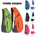 thumbnail image 5 of EYIIYE Sac de Poitrine Unisexe Adulte, Sac de Voyage Patchwork Imperméable à Fermeture Éclair, 5 of 5