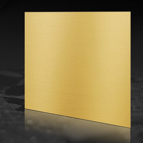 BESTYASH Golden Brass Sheets for Jewelry Crafting Multipurpose DIY 2Pcs